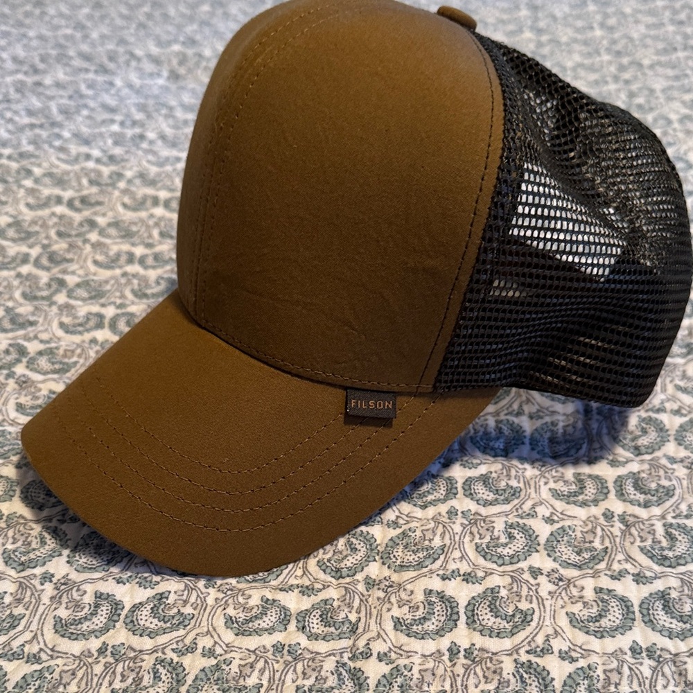Filson Olive Green Mesh Back Cap